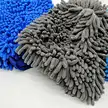 hand soft double sides microfiber scratch-free chenille car detailing mitts