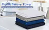 Car Cleaning Waffle Towel Microfiber waffle cleaning cloth