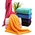 Microfiber embroidery weft brushed bath towel good water absorption quick-drying 400gsm super absorbent car cleaning bath towel