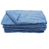 high quality edgeless 500gsm coral fleece plush towel car detailing cloth 40*40cm