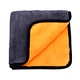600gsm dual layers microfiber Coral Fleece Cleaning Cloth drying Towel