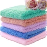 coral fleece towel wrap