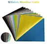 Microfiber glasses cleaning towel