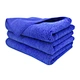 Car Detailing Microfiber Cloth Customized Microfiber Towel Sewing Edge Microfiber Long Short Piles Towel