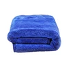 Microfiber weft brushed bath towel