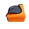 600gsm double sides microfiber coral fleece drying towel