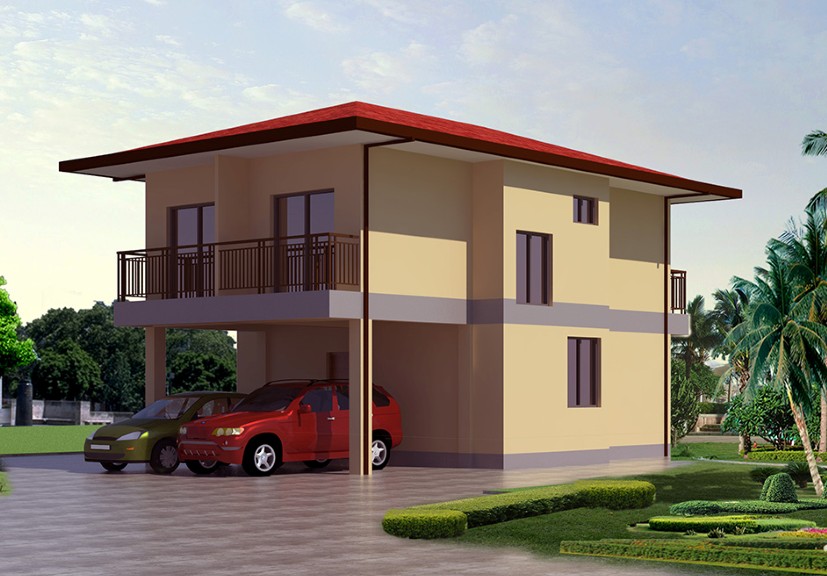 two storey house design