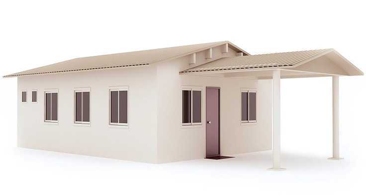 steel structure prefab house