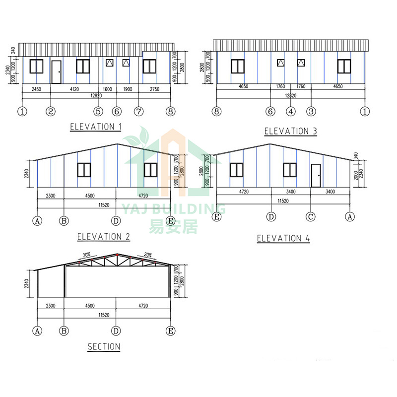 prefab container living house