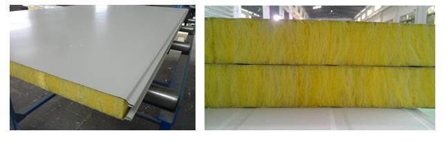 glass wool sandwich panel