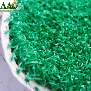 comfortable mini green turfing [white latex foam backing]