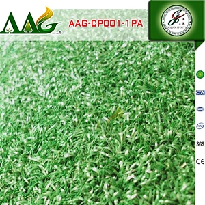 Imported nylon lawn golf AAG artificial grass in guangzhou factory