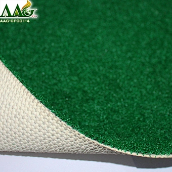white latex foam backing Outdoor Mini golf court artificial turf