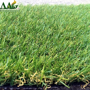 Synthetic grass lawn natural as real grass for garden artificial turf