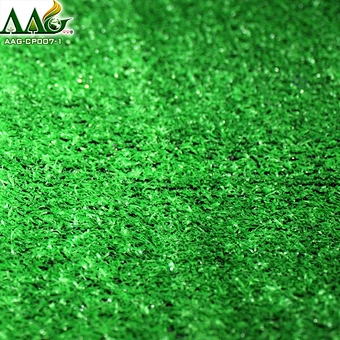 artificial plastic grass mat for golf decorative grass
