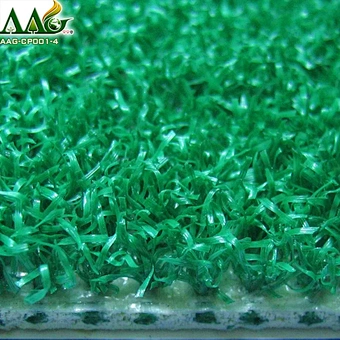 white latex foam backing Outdoor Mini golf court artificial turf