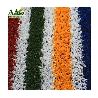 rainbow artificial grass colorful artificial turf grass for soccer