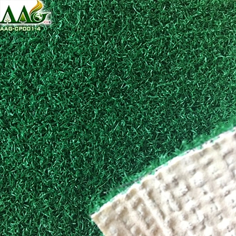 white latex foam backing Outdoor Mini golf court artificial turf