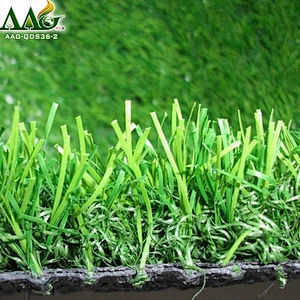 bicolor artificial grass,36mm  landscapeartificial grass /colored artificial turf