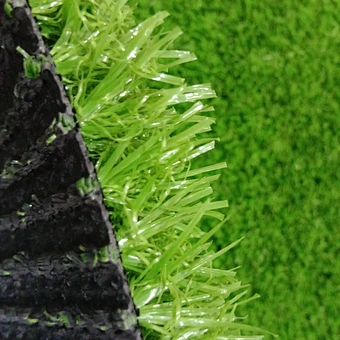 Artificial football turf grass no rubber no sand synthetic lawn