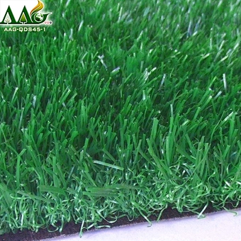 same like real grass] install artificial grass to roof garden lawn