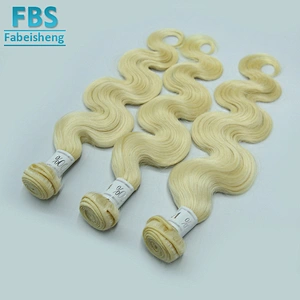 Blonde color 613 body wave hair
