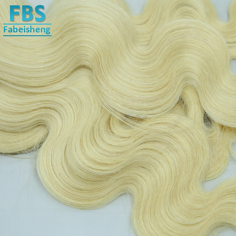 Blonde color 613 body wave hair