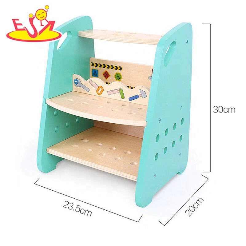 New hottest kids wooden toy workbench for pretend play W03D120