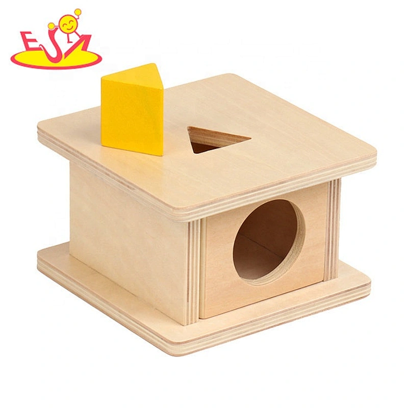 Top fashion Montessori Materials wooden object permanence toys for children W12F087