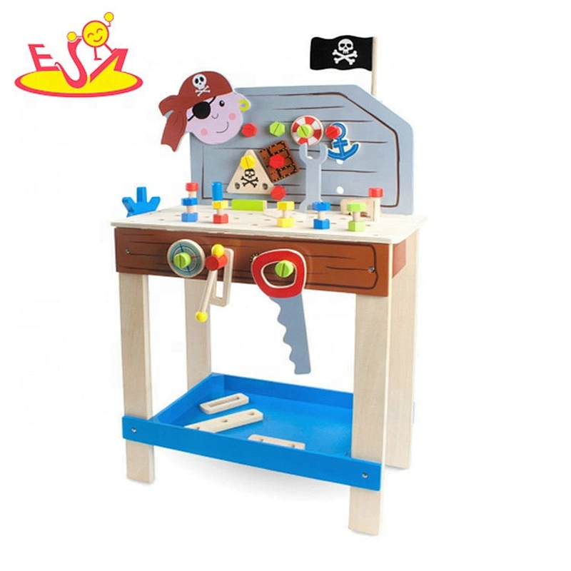 New hottest children woodwork wooden kids woodworking set for pretend play W03D115