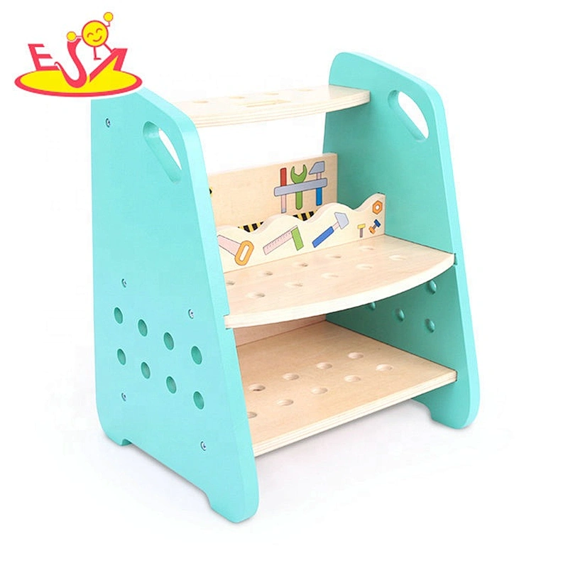 New hottest kids wooden toy workbench for pretend play W03D120