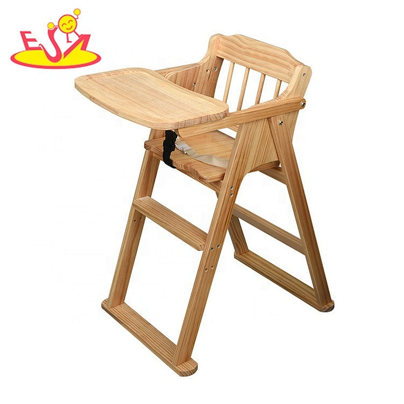 wholesale safe wooden baby high chair with high quality W08F050
