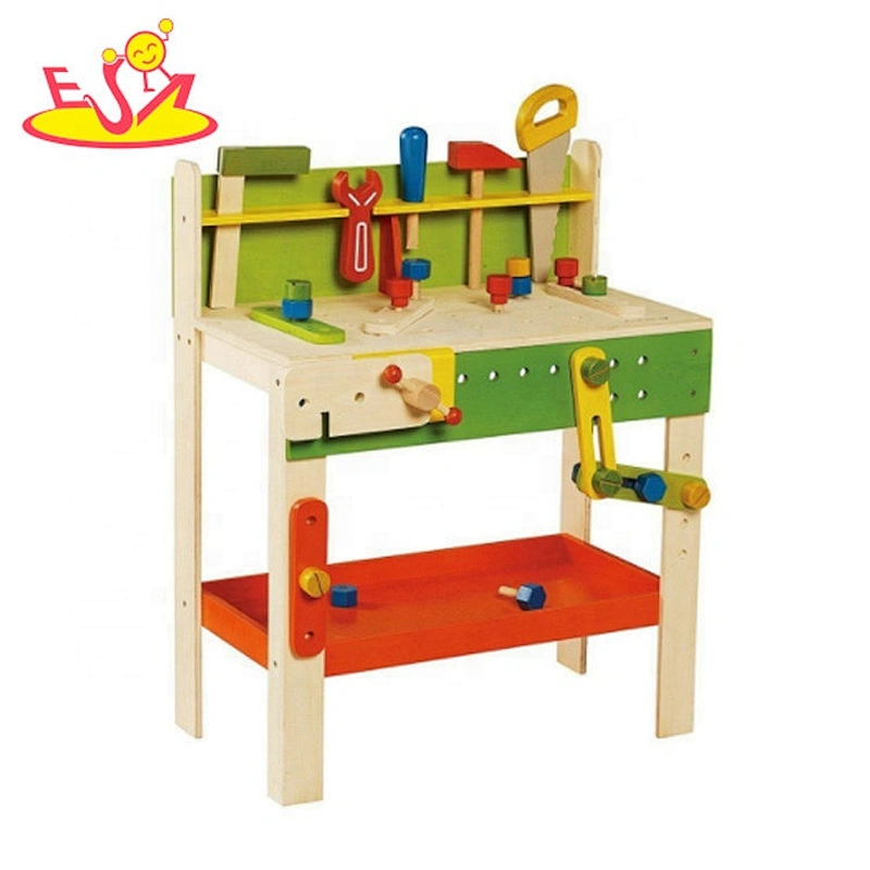 New hottest children woodwork wooden kids woodworking set for pretend play W03D115