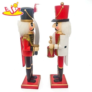 Customize soldier toy wooden nutcracker theme for wholesale W02A341