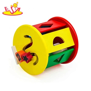 New arrival educational wooden shape sorting toys for babies W12D145