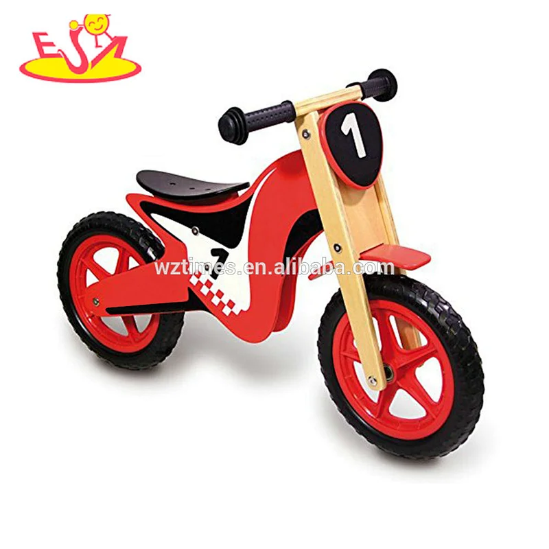 2018 Amazon top seller new design toddler balance bike wooden ride on bike for kids W16C202