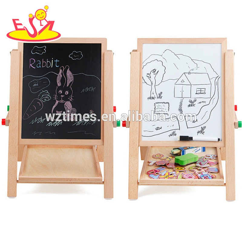 الجملة متعددة الوظائف الطفل خشبية وحة الرسم رخيصة خشبية وحة الرسم W12B094