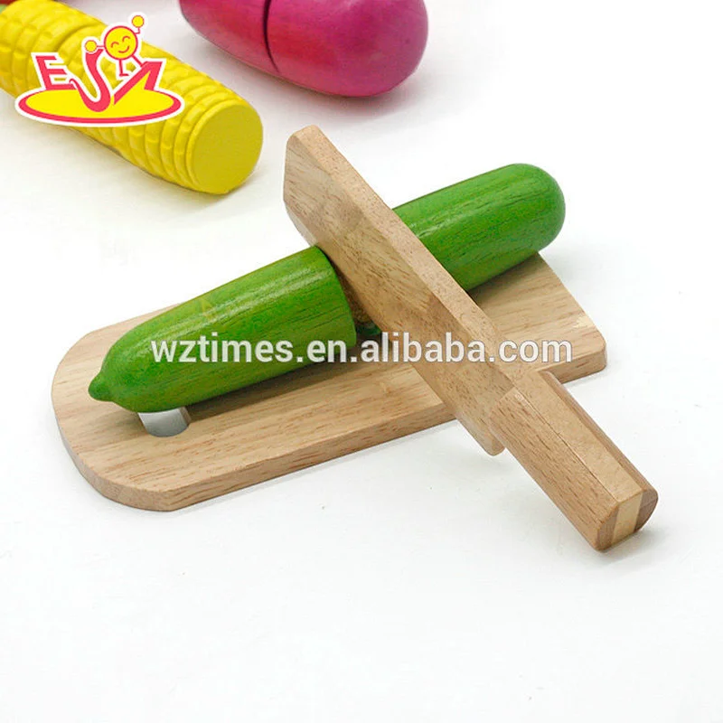 Holzkostobstschneidenspielzeug der großen Kinder für Rollenspiel W10B203