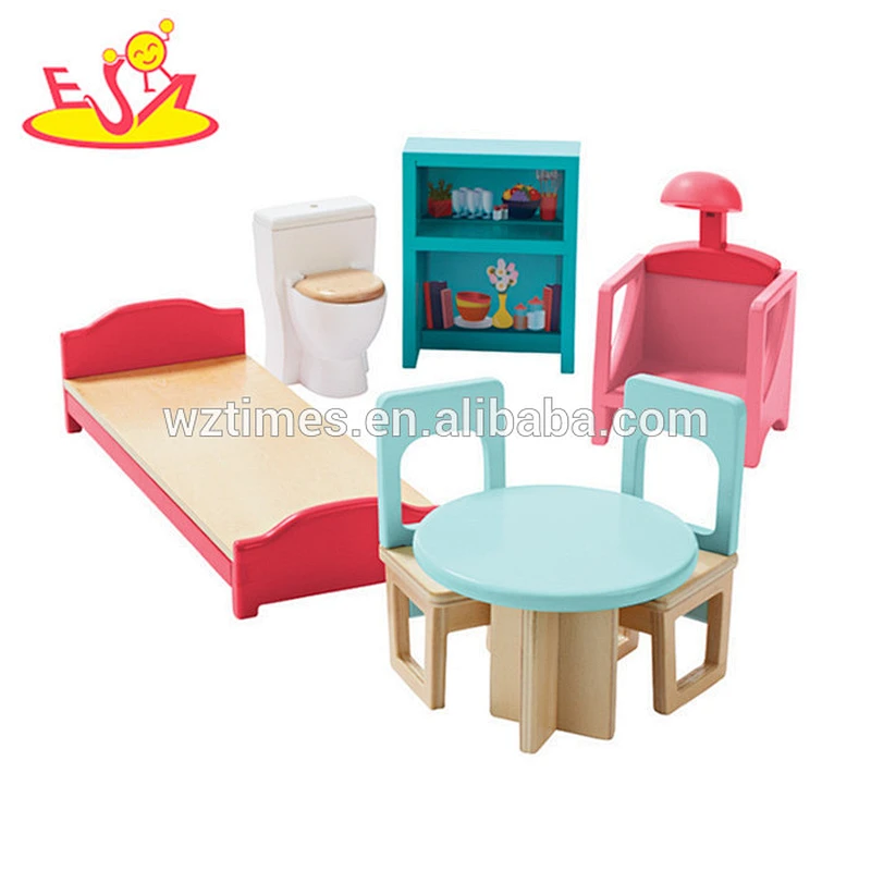 DIY diy Großhandel Puppenhaus Puppenhaus aus Holz Puppenhaus für Kinder W06A260
