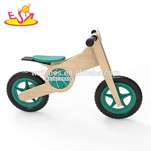 Wholesale best selling wooden balance bicycle hottest baby wooden balance bicycle toy W16C180