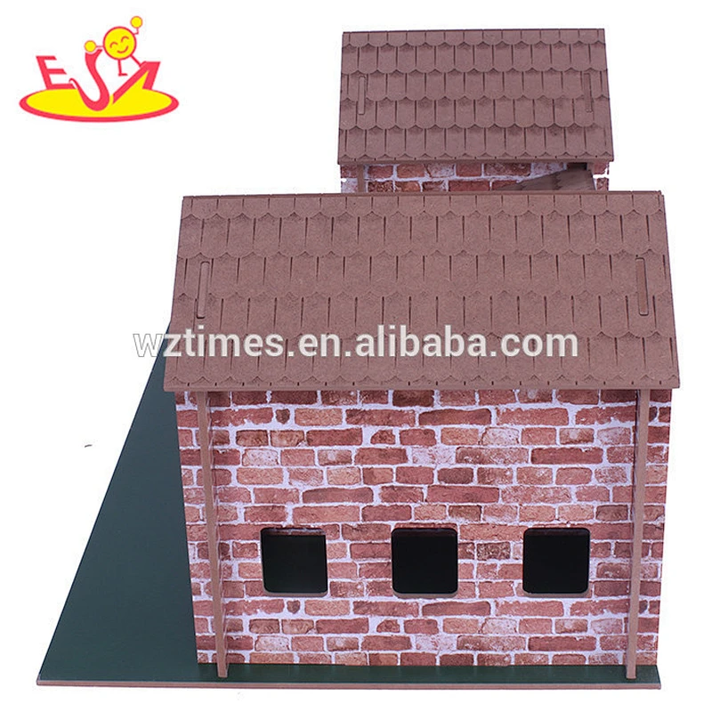 Hölzerner Spielzeugbauernhof des Großhandelsqualitätsbabysatzes heißer Verkauf scherzt hölzernen Spielzeugbauernhofsatz W06A123