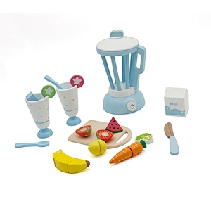 Großhandelsrollenspielküche-Spielzeugsatz hölzerne Spielzeugmixer für Kinder W10B204