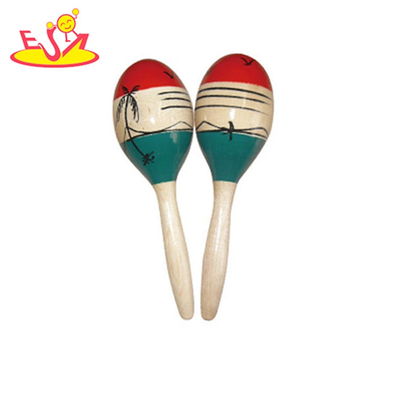 best kids percussion set wooden shaker instrument for wholesale W07I057