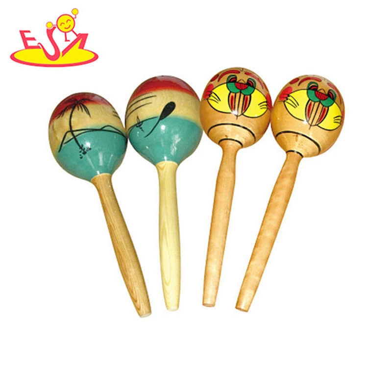 best kids percussion set wooden shaker instrument for wholesale W07I057