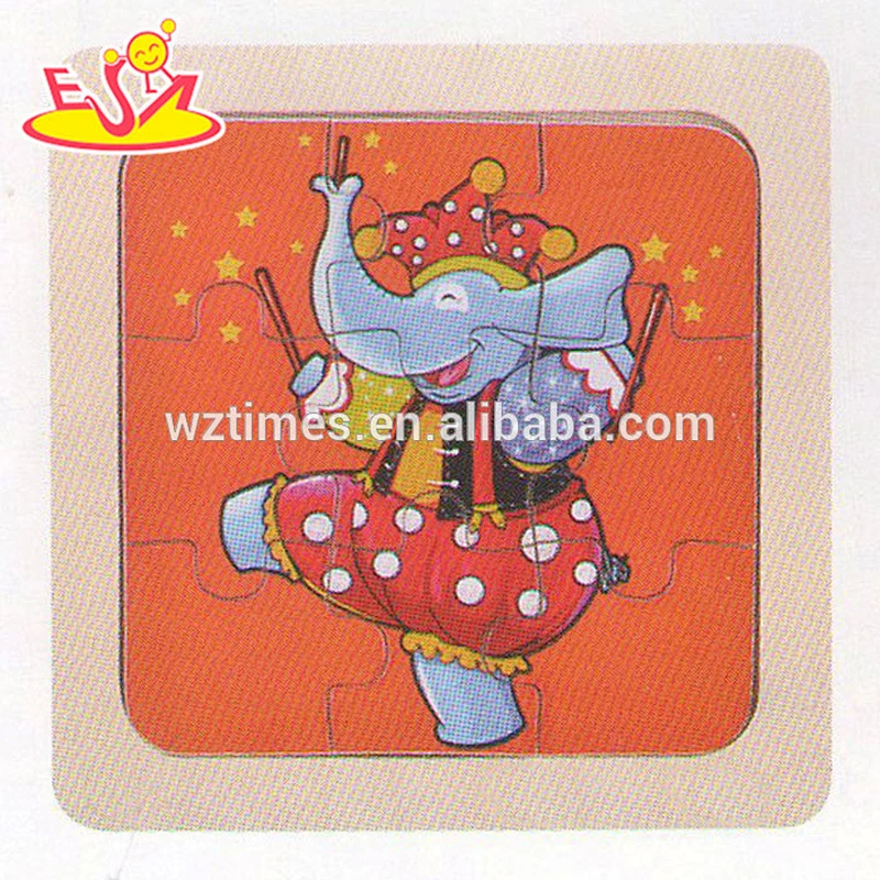 wholesale educational kids wooden bus puzzle toy children wooden bus puzzle toy W14C178