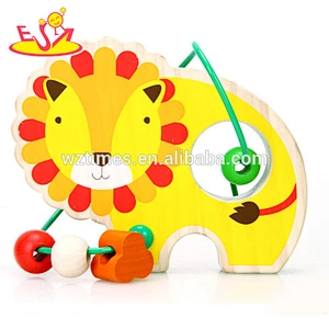 wholesale educational wooden beads toy best sale wooden beads toy W11B094