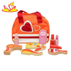 most popular DIY children wooden makeup toy for wholesale W10D115