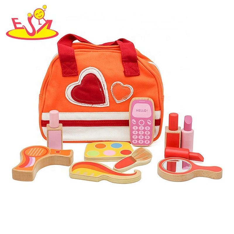 most popular DIY children wooden makeup toy for wholesale W10D115