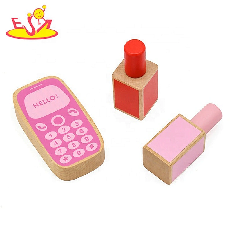 most popular DIY children wooden makeup toy for wholesale W10D115