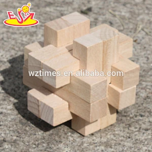 wholesale high quality wooden irregular figures intelligence game W11C021